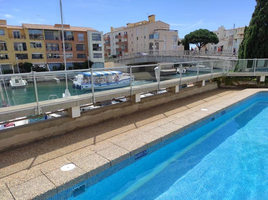 Confortable Appartement Grande Terrasse Piscine Parking Clim 아그 외부 사진