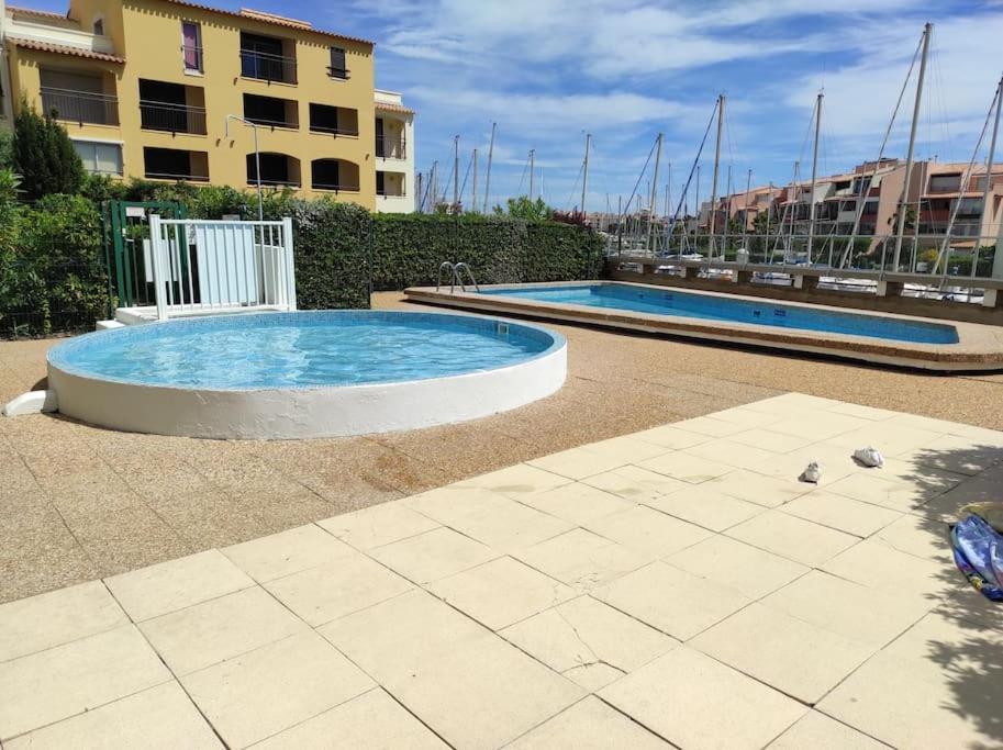 Confortable Appartement Grande Terrasse Piscine Parking Clim 아그 외부 사진